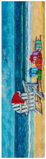 Dalyn Wonderland WN9 Ocean Presents On The Beach 2x8 Runner Area Rug Dalyn Wonderland WN9 Ocean Presents On The Beach 2x8 Runner Area Rug