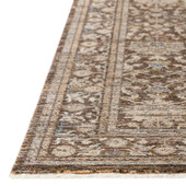 Dalyn Yarra YA1 Fudge Area Rug Corner with Fringe