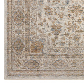 Dalyn Yarra YA3 Linen Area Rug Corner