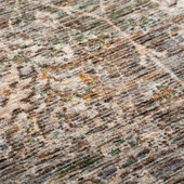 Dalyn Yarra YA5 Pewter Area Rug Closeup