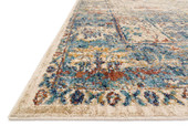 Loloi Anastasia AF-07 Sand/Light Blue Area Rug Angle Loloi Anastasia AF-07 Sand/Light Blue Area Rug Angle