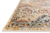 Loloi Anastasia AF-12 Ivory/Multi Area Rug Angle Loloi Anastasia AF-12 Ivory/Multi Area Rug Angle