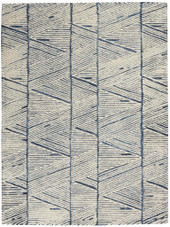 Nourison Colorado CLR01 White Blue Area Rug Nourison Colorado CLR01 White Blue Area Rug