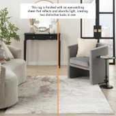Nourison Desire DSR04 Cream Grey Light/Dark Texture on Rug Nourison Desire DSR04 Cream Grey Light/Dark Texture on Rug