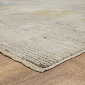 Karastan Memento R1158-147 Nostalgic Blue Area Rug Corner