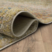 Karastan Memento R1179-245 Relic Beige Area Rug Roll Edge