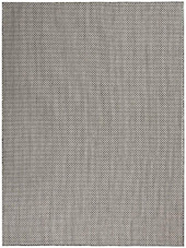 Nourison Courtyard COU01 Ivory Charcoal Area Rug Nourison Courtyard COU01 Ivory Charcoal Area Rug
