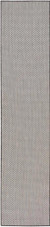 Nourison Courtyard COU01 Ivory Charcoal 2x8 Runner Nourison Courtyard COU01 Ivory Charcoal 2x8 Runner