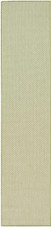 Nourison Courtyard COU01 Ivory Green 2x8 Runner Nourison Courtyard COU01 Ivory Green 2x8 Runner