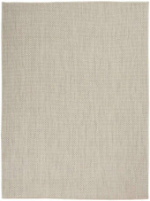 Nourison Courtyard COU01 Ivory Silver Area Rug Nourison Courtyard COU01 Ivory Silver Area Rug