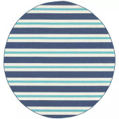 Oriental Weavers Meridian 5701B Blue/ Ivory Round Area Rug Oriental Weavers Meridian 5701B Blue/ Ivory Round Area Rug