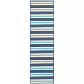 Oriental Weavers Meridian 5701B Blue/ Ivory Runner Area Rug Oriental Weavers Meridian 5701B Blue/ Ivory Runner Area Rug