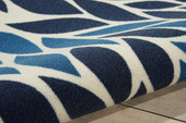 Nourison Home & Garden RS094 Blue Area Rug Texture