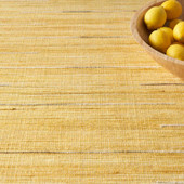 Nourison Interweave IWV01 Yellow Rug Detail on Floor