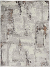 Nourison Elation ETN06 Grey Ivory Area Rug Nourison Elation ETN06 Grey Ivory Area Rug