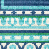 Oriental Weavers Meridian 9650B Navy/ Green Area Rug Swatch Oriental Weavers Meridian 9650B Navy/ Green Area Rug Swatch