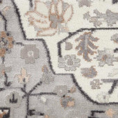 Nourison Elation ETN09 Ivory Grey Area Rug Swatch Nourison Elation ETN09 Ivory Grey Area Rug Swatch
