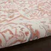 Nourison Elation ETN10 Ivory Brick Area Rug Texture Nourison Elation ETN10 Ivory Brick Area Rug Texture