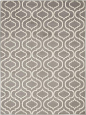 Nourison Jubilant JUB19 Grey 5x7 Area Rug