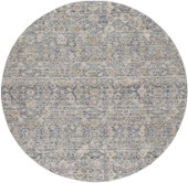 Nourison Lynx LNX08 Charcoal 8x8 Round Area Rug