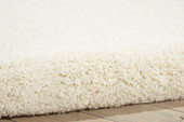 Nourison Malibu Shag MSG01 Ivory Area Rug Texture Nourison Malibu Shag MSG01 Ivory Area Rug Texture