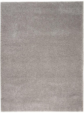 Nourison Malibu Shag MSG01 Silver Grey 5x7 Area Rug Nourison Malibu Shag MSG01 Silver Grey 5x7 Area Rug