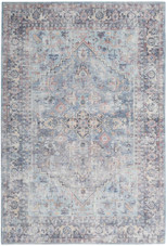 Nourison Nicole Curtis SR104 Light Grey Blue 5x7 Area Rug Nourison Nicole Curtis SR104 Light Grey Blue 5x7 Area Rug