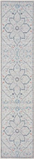 Nourison Nicole Curtis SR110 Ivory Blue Runner Nourison Nicole Curtis SR110 Ivory Blue Runner