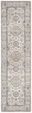 Nourison Nicole Curtis Series 4 SR403 Grey Blue 2x8 Runner Rug