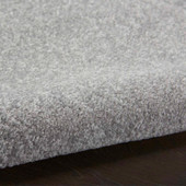 Nourison Essentials NRE01 Silver Grey Rug Texture
