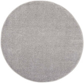 Nourison Essentials NRE01 Silver Grey Round Rug