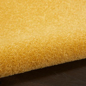 Nourison Essentials NRE01 Yellow Rug Texture