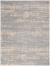 Nourison Essentials NRE03 Grey Beige Area Rug