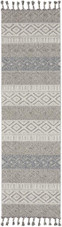 Nourison Paxton PAX03 Ivory Slate Runner Area Rug