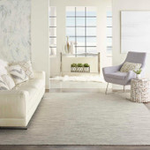 Nourison Positano POS01 Light Grey Area Rug Room Scene Nourison Positano POS01 Light Grey Area Rug Room Scene