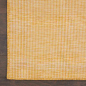 Nourison Positano POS01 Yellow Area Rug Corner