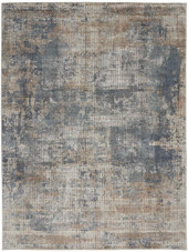 Nourison Quarry QUA02 Blue Beige Area Rug Nourison Quarry QUA02 Blue Beige Area Rug