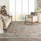 Nourison Quarry QUA05 Beige 7x10 Rug in Room Nourison Quarry QUA05 Beige 7x10 Rug in Room