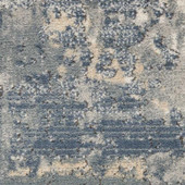 Nourison Quarry QUA04 Grey Beige Area Rug Swatch