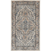 Nourison Quarry QUA05 Ivory Grey Scatter Area Rug