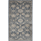 Nourison Quarry QUA06 Blue Beige Scatter Area Rug