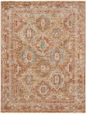 Nourison Sahar SHR01 Rust Area Rug Nourison Sahar SHR01 Rust Area Rug