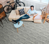 Kaleen Broadloom Carrera CAR-38 Charcoal Room Scene Kaleen Broadloom Carrera CAR-38 Charcoal Room Scene