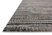 Loloi Emory EB-02 Grey/Black Area Rug Angle