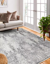 Bashian Allure ALR107 Grethe Grey Area Rug Room Scene Bashian Allure ALR107 Grethe Grey Area Rug Room Scene