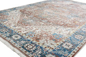 Bashian Century CN101 Gatlin Rust Area Rug on Angle Bashian Century CN101 Gatlin Rust Area Rug on Angle