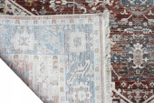 Bashian Century CN101 Gatlin Rust Area Rug Backing Bashian Century CN101 Gatlin Rust Area Rug Backing