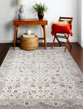 Bashian Century CN109 Graceson Ivory Area Rug Room Scene Bashian Century CN109 Graceson Ivory Area Rug Room Scene