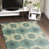 Bashian Chelsea ST103 Woodbridge Aqua Area Rug Room Scene Bashian Chelsea ST103 Woodbridge Aqua Area Rug Room Scene