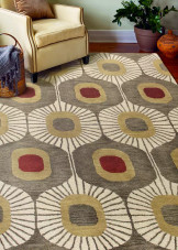 Bashian Chelsea ST103 Woodbridge Mocha Area Rug Room Scene Bashian Chelsea ST103 Woodbridge Mocha Area Rug Room Scene